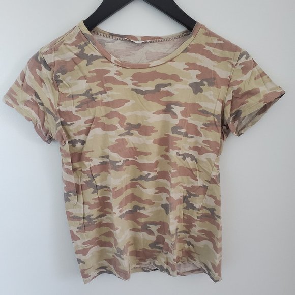 Don't Ask Why Tops - Camouflage tee